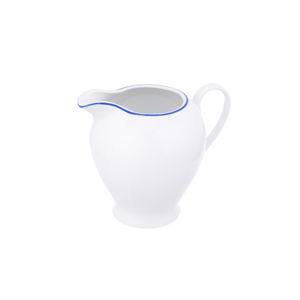 Bílá porcelánová mlékovka Orion Blue Line, 350 ml