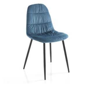 Sada 4 modrých jídelních židlí Tomasucci Fluffy