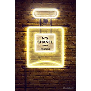 Plakát Blue-Shaker Neon Perfume, 30 x 40 cm