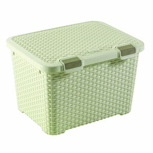 Zelený úložný box CURVER Trunk, 43 l