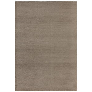 Hnědý koberec Elle Decor Glow Loos, 80 x 150 cm