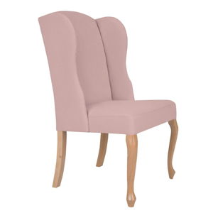 Světle růžová židle Windsor & Co Sofas Libra