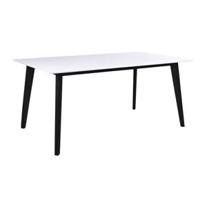Bílý jídelní stůl s černýma nohama House Nordic Vojens, délka 150 cm