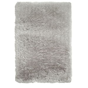 Světle šedý ručně tuftovaný koberec Think Rugs Polar PL Light Grey, 60 x 120 cm