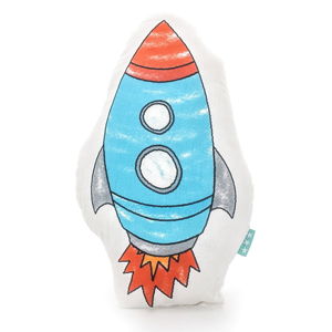 Bavlněný polštářek Mr. Fox Space Rocket 40 x 30 cm