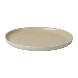 Béžový keramický dezertní talíř Blomus Sablo, ø 14 cm