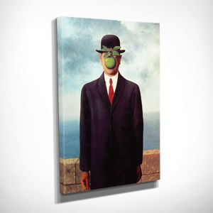 Nástěnná reprodukce na plátně Rene Magritte The Son of Man, 30 x 40 cm
