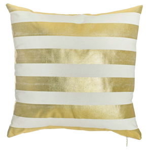 Povlak na polštář Apolena Golden Stripes, 45 x 45 cm