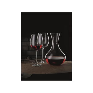 Set karady a 4 sklenic na víno z křišťálového skla Nachtmann Vivendi Premium Decanter Set