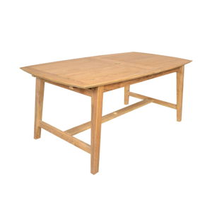 Zahradní jídelní stůl z teakového dřeva pro 6-8 osob Ezeis Surf, délka 180/230 cm