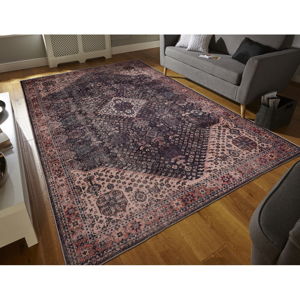 Hnědý koberec Floorita Bjdiar, 120 x 180 cm