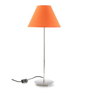 Orange stolní lampa Versa Metalina, ø 25 cm