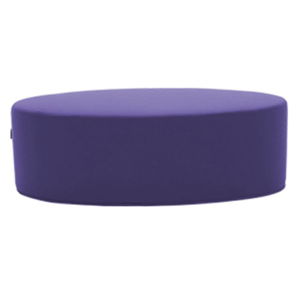 Tmavě fialový puf Softline Bon-Bon Vision Lilac, délka 100 cm