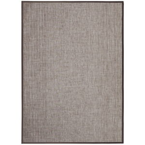 Hnědý koberec vhodný i na ven Universal Bios Brown, 60 x 110 cm