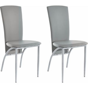 Sada 2 šedých jídelních židlí Støraa Nevada