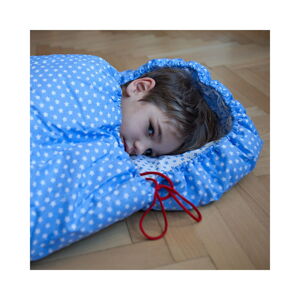 Modrý dětský spací pytel Bartex Design, 70 x 180 cm
