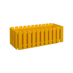 Žlutý truhlík Gardenico Fency System, délka 75 cm