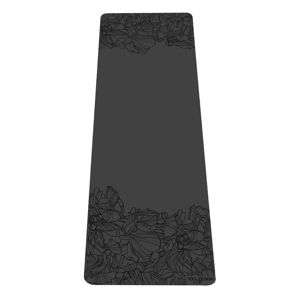 Černá podložka na jógu Yoga Design Lab Aadrika Charcoal, 5 mm