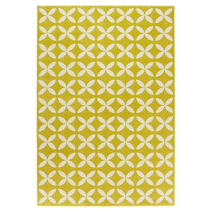 Žlutý koberec Mint Rugs Tiffany, 290 x 200 cm