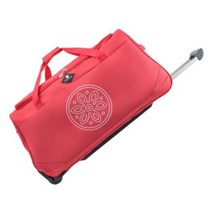 Červená cestovní taška na kolečkách GERARD PASQUIER Miretto, 45 l
