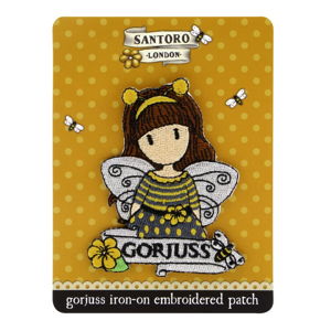 Nažehlovací nášivka na oblečení Gorjuss Bee-Loved