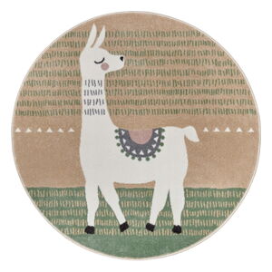 Dětský koberec Hanse Home Alpaca Dolly, ø 80 cm