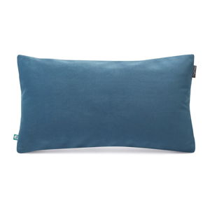 Modrý povlak na polštář se sametovým povrchem Mumla Velvet, 30 x 50 cm