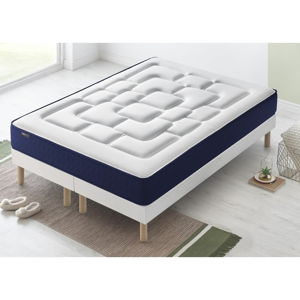 Dvoulůžková postel s matrací Bobochic Paris Velours, 100 x 200 cm + 100 x 200 cm