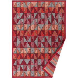 Červený vzorovaný oboustranný koberec Narma Treski, 160  x  230 cm