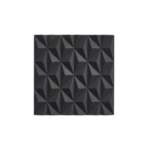 Černá silikonová podložka pod horké nádoby Zone Origami Beak