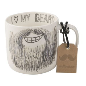Porcelánový hrnek Creative Tops Core Beard Mug, 450 ml