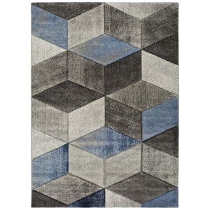 Modrošedý koberec Universal Indigo Azul Robo, 60 x 120 cm