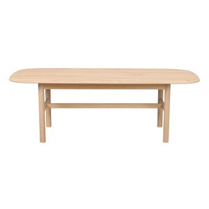 Konferenční stolek z dubového dřeva v přírodní barvě 135x62 cm Hammond - Rowico