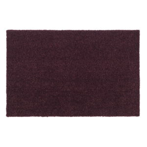 Tmavě vínová rohožka tica copenhagen Unicolor, 40 x 60 cm