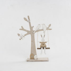 Dřevěná dekorace Dakls Tree With Swing