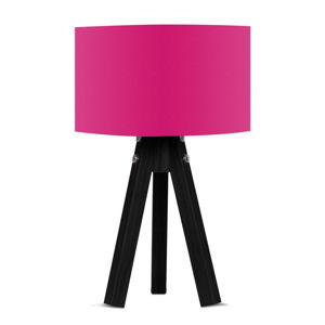 Stolní lampa s růžovým stínítkem Kate Louise Blackie