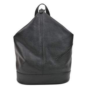 Dámský kožený batoh v tmavě šedé barvě Carla Ferreri Giorgia