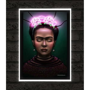 Plakát Blue-Shaker Neon Frida, 30 x 40 cm