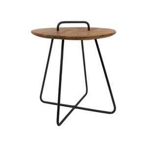 Příruční stolek z teakového dřeva HSM collection Madison