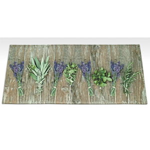 Vysoce odolný kuchyňský běhoun Webtappeti Lavender, 59,5 x 240 cm