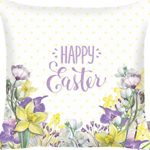 Povlak na polštář Apolena Happy Easter Field Flowers, 43 x 43 cm
