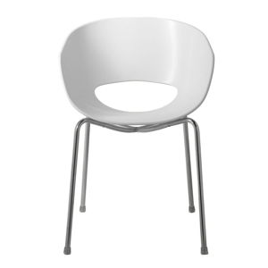 Bílá židle Kare Design Eggshell