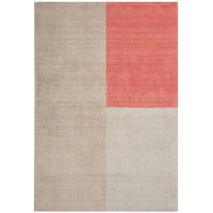 Béžovo-růžový koberec Asiatic Carpets Blox, 200 x 300 cm