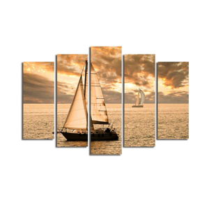 Vícedílný obraz Boat, 105 x 70 cm