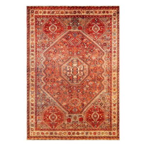 Červený koberec Floorita Mashad, 80 x 150 cm